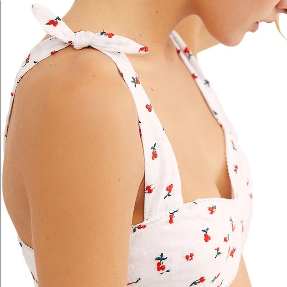 NEW🌸Free People Britt Embroidered Bralette - Picture 2 of 5
